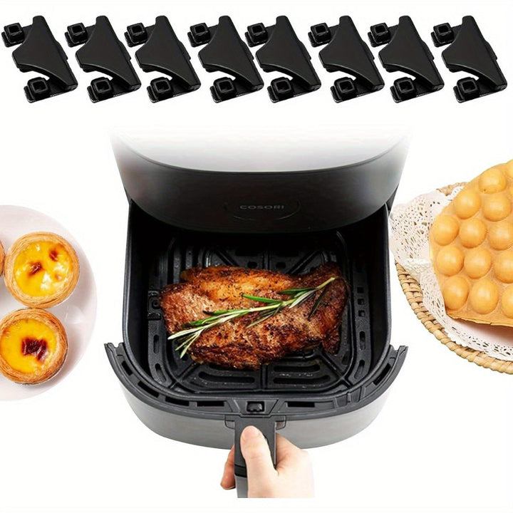 8 piezas de cojinetes de goma para freidor de aire, reemplazos de piezas para bandejas de freidor de aire para Vortex Cosori Air Fryer, bandejas frescas para freidor de aire Instant