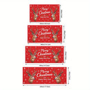 2D Banner de Puerta, 1 Pieza, Banner de Puerta de Renos de Alce Navideño Festivo - Poliéster Duradero, No Necesita Electricidad, Perfecto para Decoraciones de Vacaciones y Temporales, Ideal para Regreso a la Escuela, Hawaiano, Fiestas de Halloween y Deco