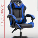 Butaca de Juego Ergonómica Estilo Carreras - Silla de Escritorio Ajustable en Altura con Reposacabezas y Soporte Lumbar, Tela de Poliéster Duradera, Fácil Montaje para Oficina, Dormitorio o Hogar, Diseño Deportivo, Construcción Cómoda