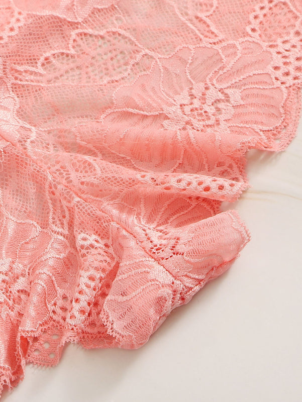 Set de bragas con encaje floral 3 paquetes