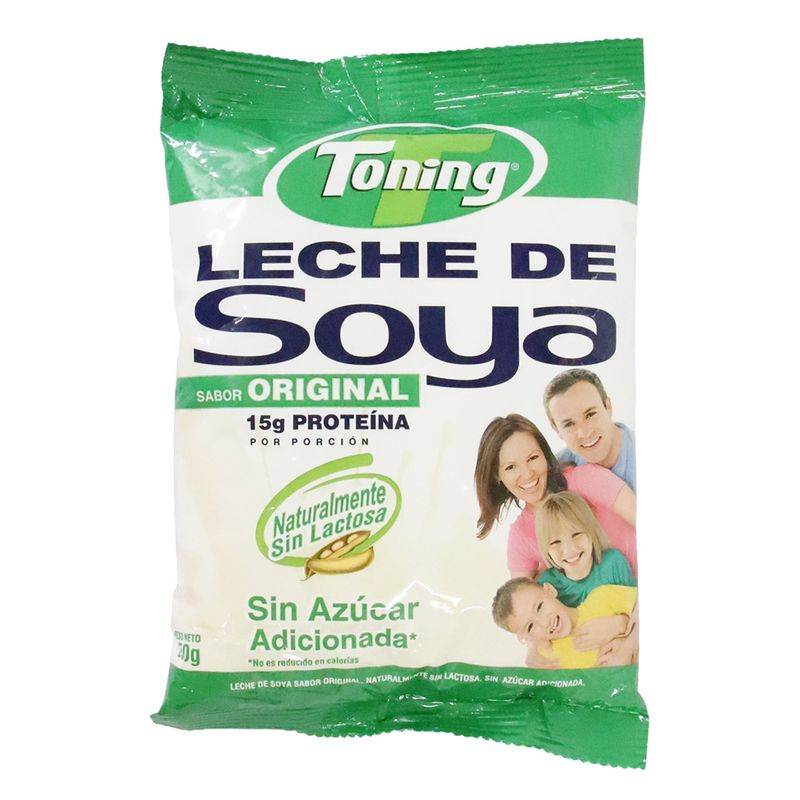 LECHE DE SOYA TONING 250G NATURAL