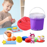 Plastilina Elástica Foamy 100g  Moldeable Flexible Manualidades RF PLS