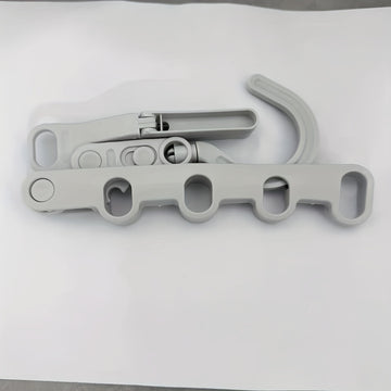 1 Pieza, Percha Plegable De Cinco Agujeros, Percha De Ropa Portátil Para Viajes En Hotel, Percha De Secado Para Colgar Ropa En Interiores De Dormitorios