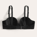 Sujetador demi con tira ajustable unicolor