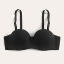 Sujetador demi con tira ajustable unicolor