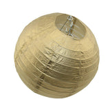 Lámpara Farol de Papel Plegable Faroles Colgantes Plateado / Dorado RF L12D