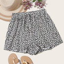 WYWH Shorts de pierna ancha floral de margarita