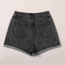 EZwear Shorts mezclilla bajo de doblez