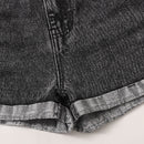 EZwear Shorts mezclilla bajo de doblez
