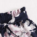 VCAY Shorts con cinturon con estampado floral