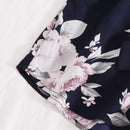 VCAY Shorts con cinturon con estampado floral