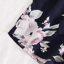 VCAY Shorts con cinturon con estampado floral
