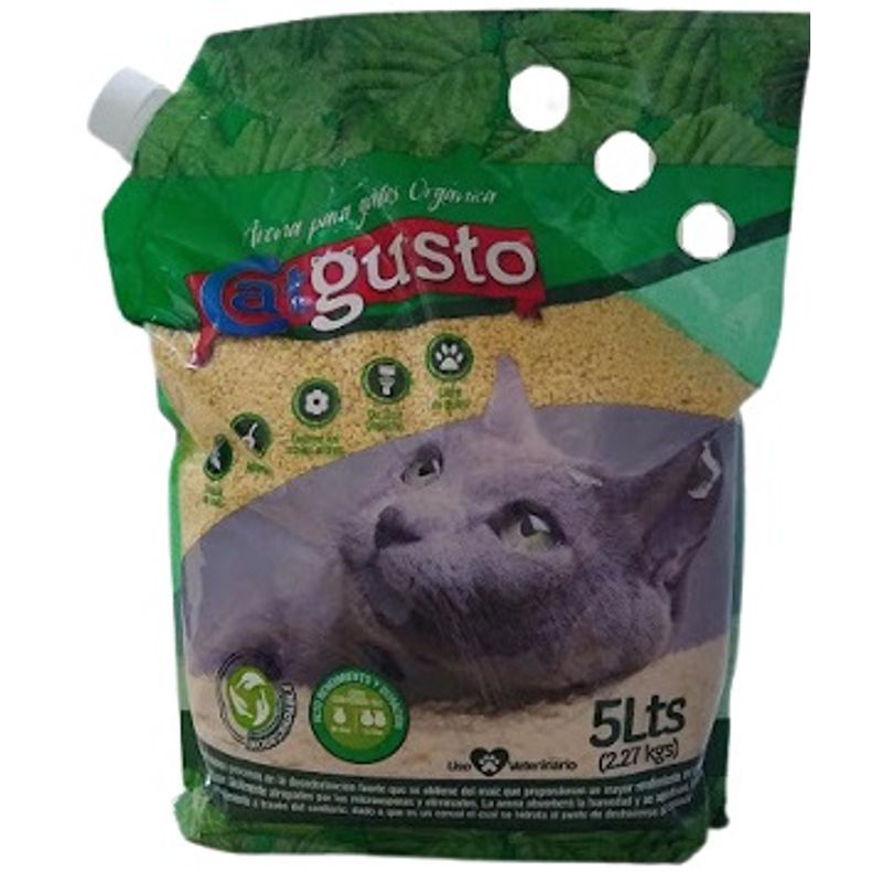 ARENA DE MAIZ CAT GUSTO 2.27G