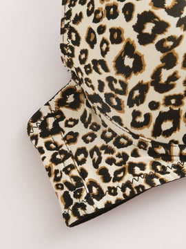 Sujetador Push-up De Leopardo, Lenceria