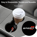 Juego de 4/6 Luces LED Ultrabrillantes para Puertas de Auto con Diseño de Rayas Deportivas y Posavasos con Diseño de Rayas Deportivas, Accesorios para Autos, Decoración Navideña para Vehículos, Adecuado para Todos los Vehículos, SIN PILA