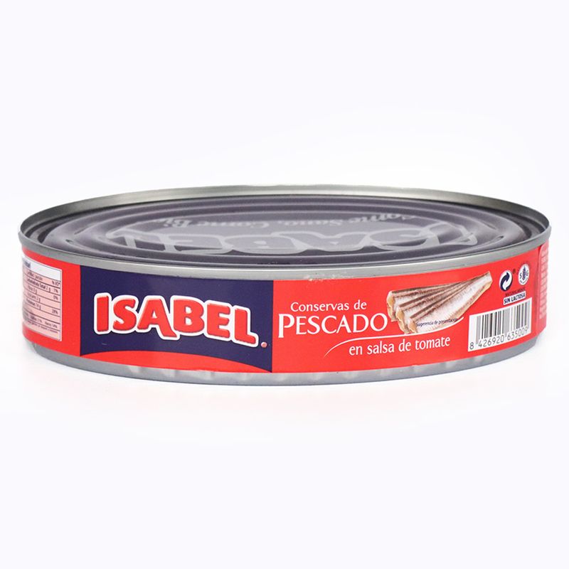 SARDINA ISABEL 425G S/TOMATE