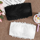 Set De 2 Bralette De Encaje Con Volantes, Lenceria