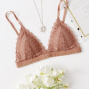 Lenceria De Encaje De Vieira, Bralette De Triangulo