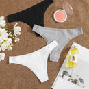 3 piezas set bragas tanga simple