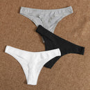 3 piezas set bragas tanga simple