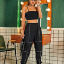 Coolane Pantalones con puntada en contraste