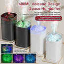 El humidificador de vapor volcánico ultrafrio Betreasure cuenta con una salida de niebla ultrasónica de 400ML, abordando de manera efectiva los entornos secos. Agregar aceites esenciales puede llenar la habitación de fragancia, y está listo para usar una