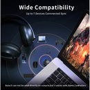 Adaptador inalámbrico USB con conector de auriculares de 3,5 mm - receptor de audio inalámbrico sin controlador para altavoces de computadora, auriculares y sistemas estéreo, modo de alimentación USB, inalámbrico 5.0 sin controlador, solución de audio in