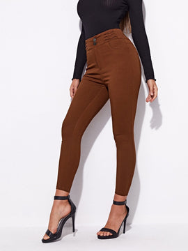 Essnce Jeggings ajustados con estiramiento alto de cintura alta