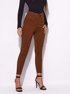Essnce Jeggings ajustados con estiramiento alto de cintura alta