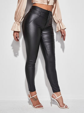 Prive Pantalones ajustados con aspecto de alta elasticidad