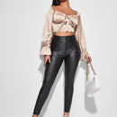 Prive Pantalones ajustados con aspecto de alta elasticidad