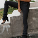 Glamaker Pantalones con bolsillo oblicuo de cintura con cordon