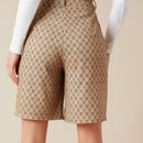 Essnce Shorts fruncido con cremallera