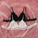 2 Paquetes De Sujetador Bralette De Encaje De Ropa Interior