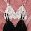 2 Paquetes De Sujetador Bralette De Encaje De Ropa Interior