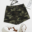 EZwear Shorts con estampado de camuflaje