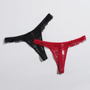 Underwear&sleepwear basics 2 paquetes conjunto de bragas de encaje floral lenceria sexy
