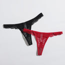 Underwear&sleepwear basics 2 paquetes conjunto de bragas de encaje floral lenceria sexy