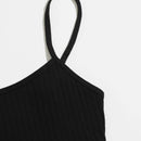 EZwear Top de tirantes corto de canale