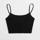 EZwear Top de tirantes corto de canale