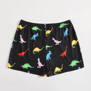 EZwear Shorts con estampado de dinosaurio