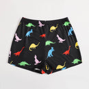 EZwear Shorts con estampado de dinosaurio
