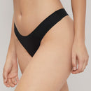 Tangas unicolor invisible microfibra