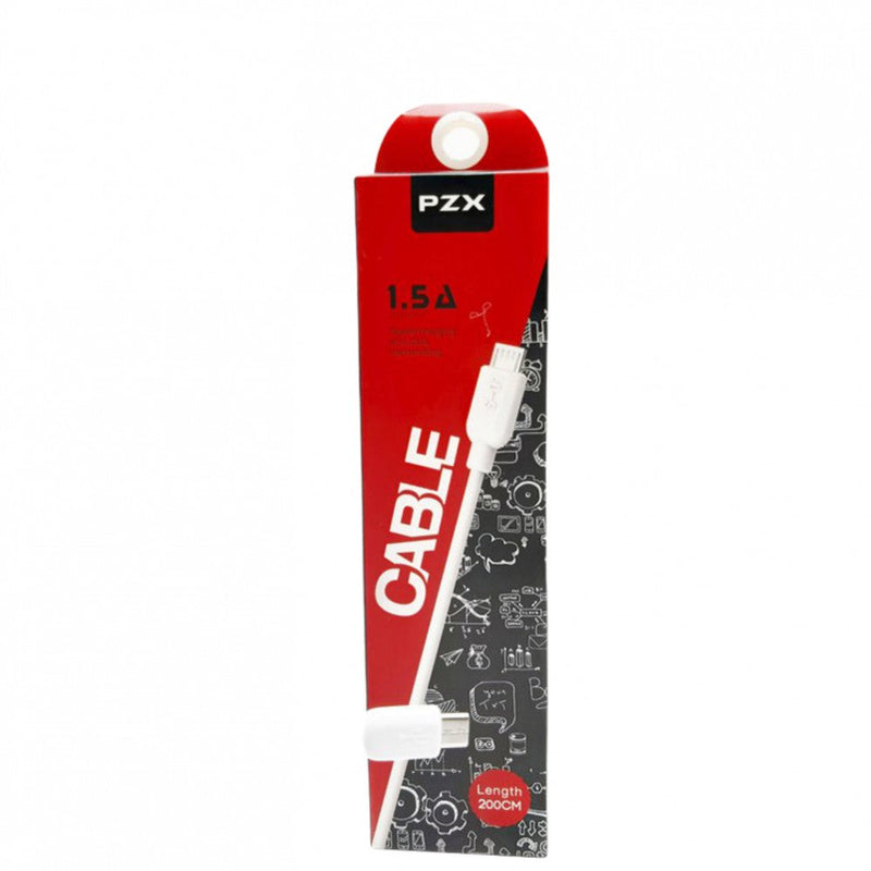 Cable P/Teléfono Micro USB/V8 PZX  S-01 2M
