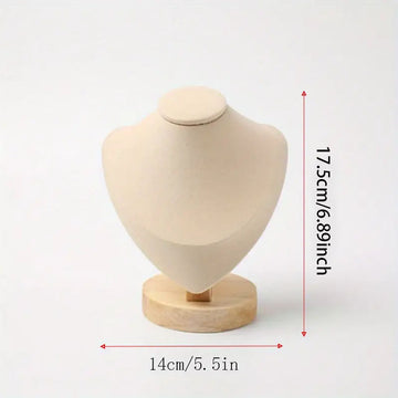 1 pza. con estilo soporte para collares de retratos - Expositor de joyas con estilo para tocador y escaparate - Perfecto para organizar y exhibir sus preciosas torres de joyas colgantes
