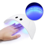 Lámpara Uñas Secador Esmalte Gel UV LED Con Temporizador RF 487