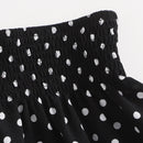 WYWH Shorts de lunares de cintura fruncido