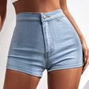 Essnce Shorts en mezclilla con lavado ligero