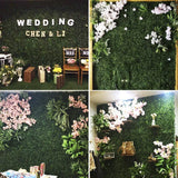 Jardín Vertical Artificial Panel 40x60 Muro Follaje Ecológico RF 4060-2