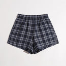 Shorts Bolsillo A cuadros Casual